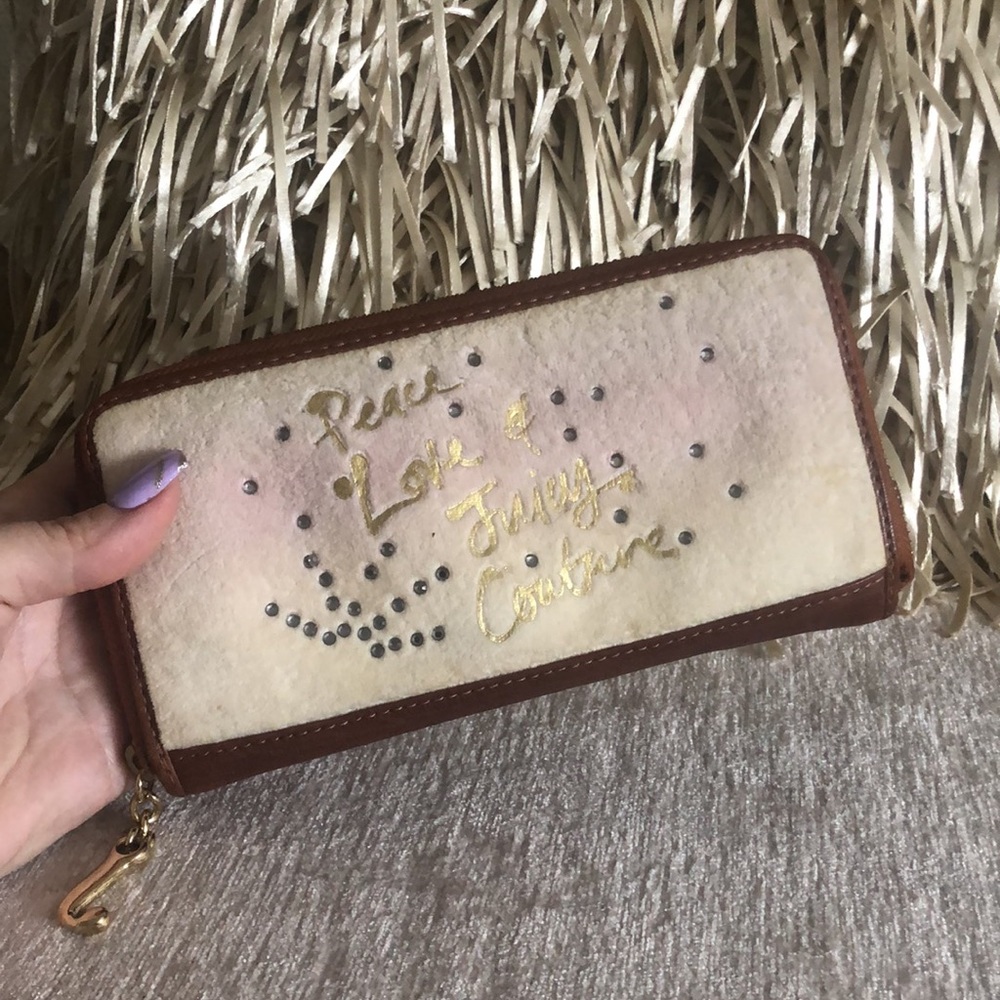 Juicy Couture Y2k Peace Love & Juicy Couture Wallet